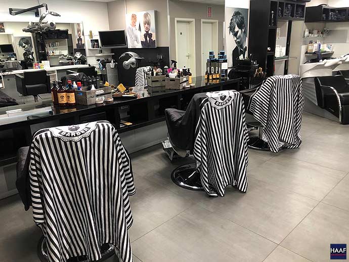 Barber-Bereich Modefriseur Peter Haaf